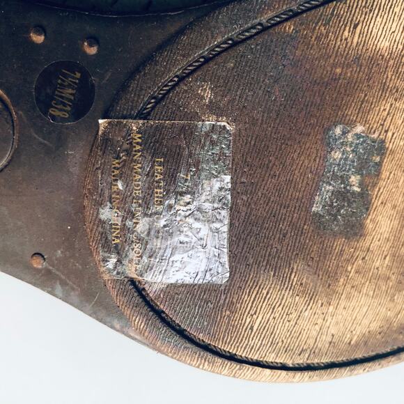 Lucky Brand 'Baley' Women's 7.5 Perforated Bootie Taupe Slip On Western - Picture 7 of 10